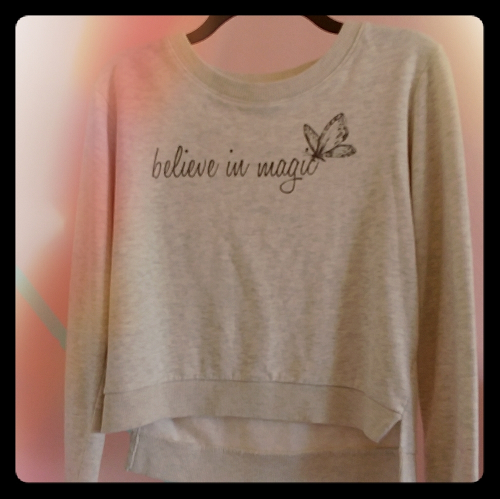 Light gray crewneck